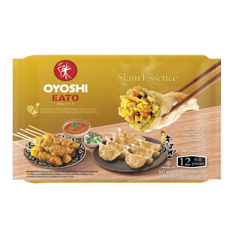 โอโยชิ อีทโตะ สยาม เอสเซนส์ เกี๊ยวซ่า ไส้ไก่สเต๊ะ